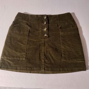 BDG Urban Outfitters Green Mini Skirt
